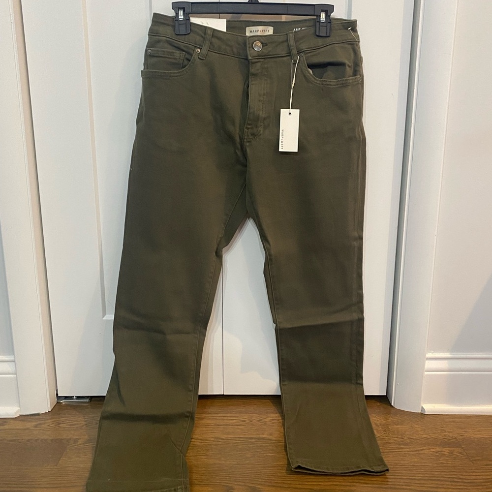 Men's Olive Jeans
